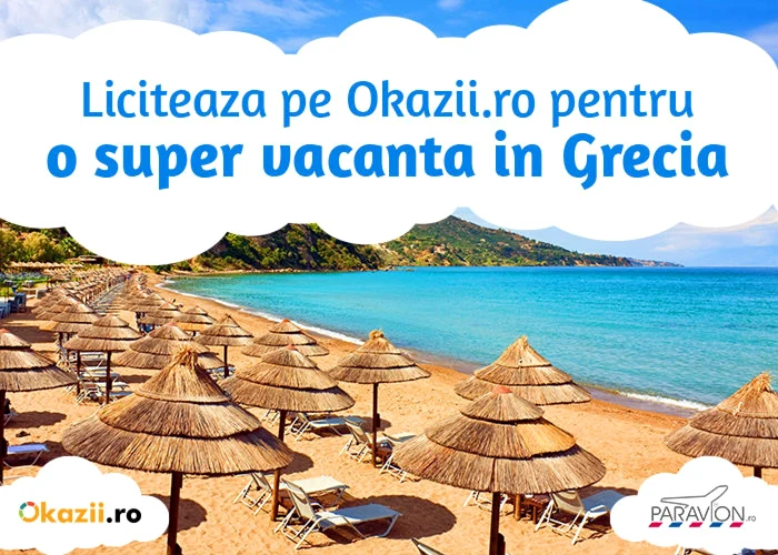 Liciteaza vacanta paravion okazii