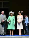 Harry, Charles, Camilla și Meghan în 2018, Getty jpg