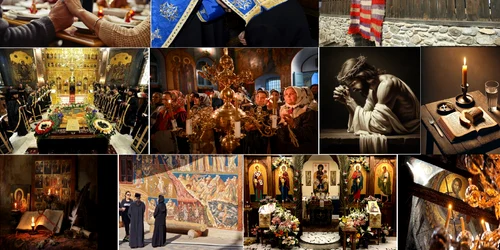 Postul Paștelui, perioadă de pregătire spirituală, reflecție, rugăciune și fapte bune Colaj DMS