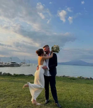 Mara și Virgil Boglea și-au unit destinele în fața altarului / foto: Instagram