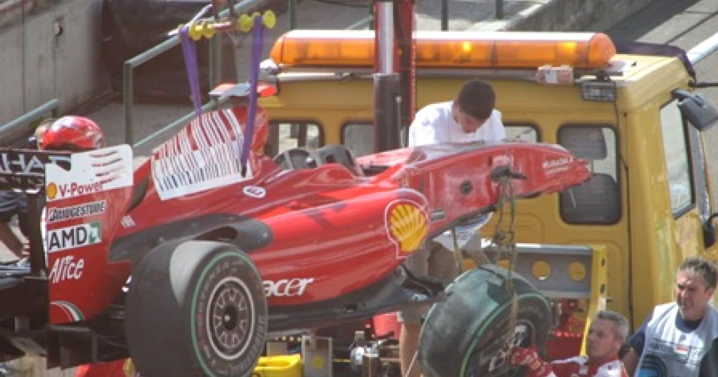 FORMULA 1: Massa, accident teribil în calificări, la Hungaroring