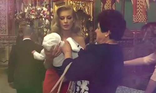 Micuțul Arias Dan a fost creștinat jpeg