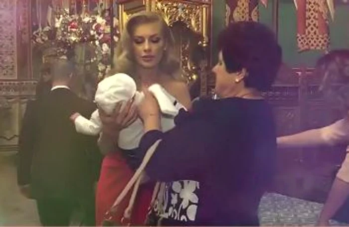 Micuțul Arias Dan a fost creștinat