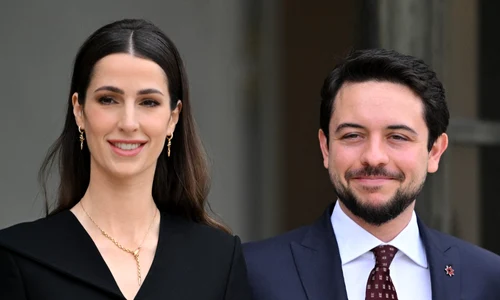 Prințesa Rajwa și Prințul Hussein foto profimedia jpg