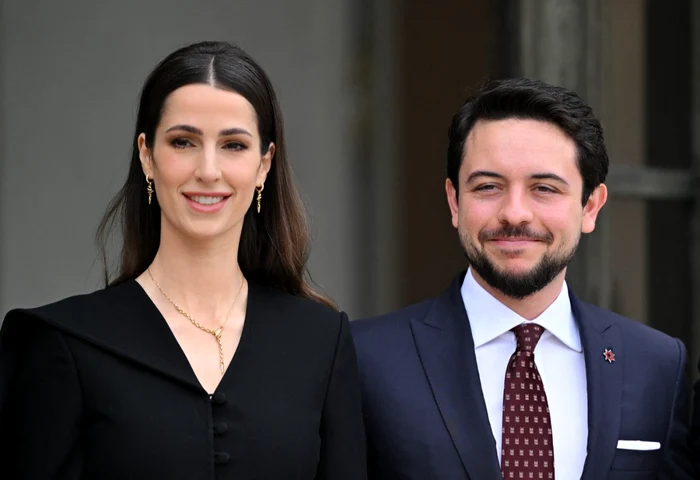 Prințesa Rajwa și Prințul Hussein foto profimedia jpg
