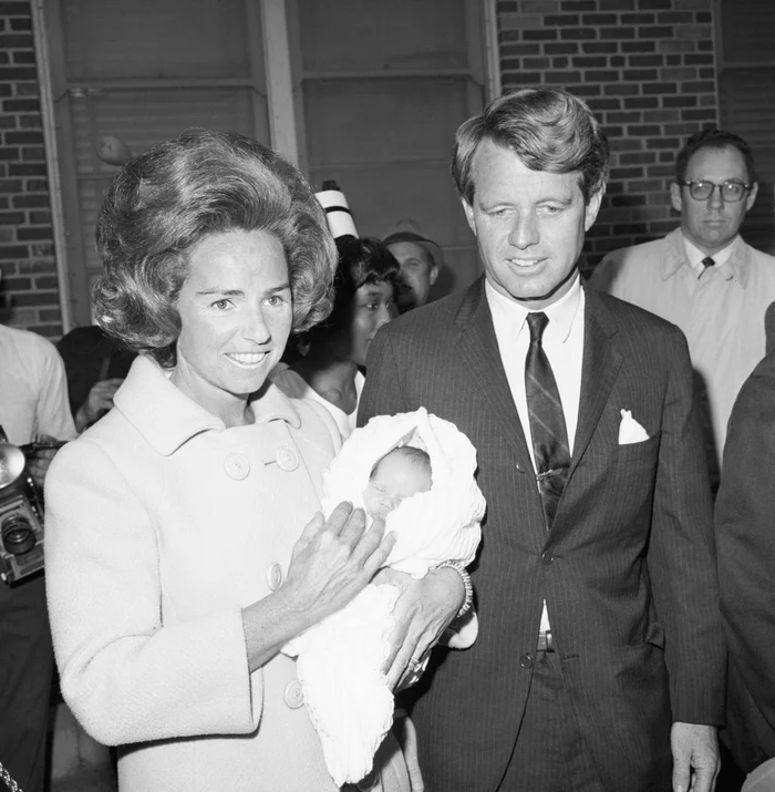 ethel robert kennedy si micul maxwell foto getty images