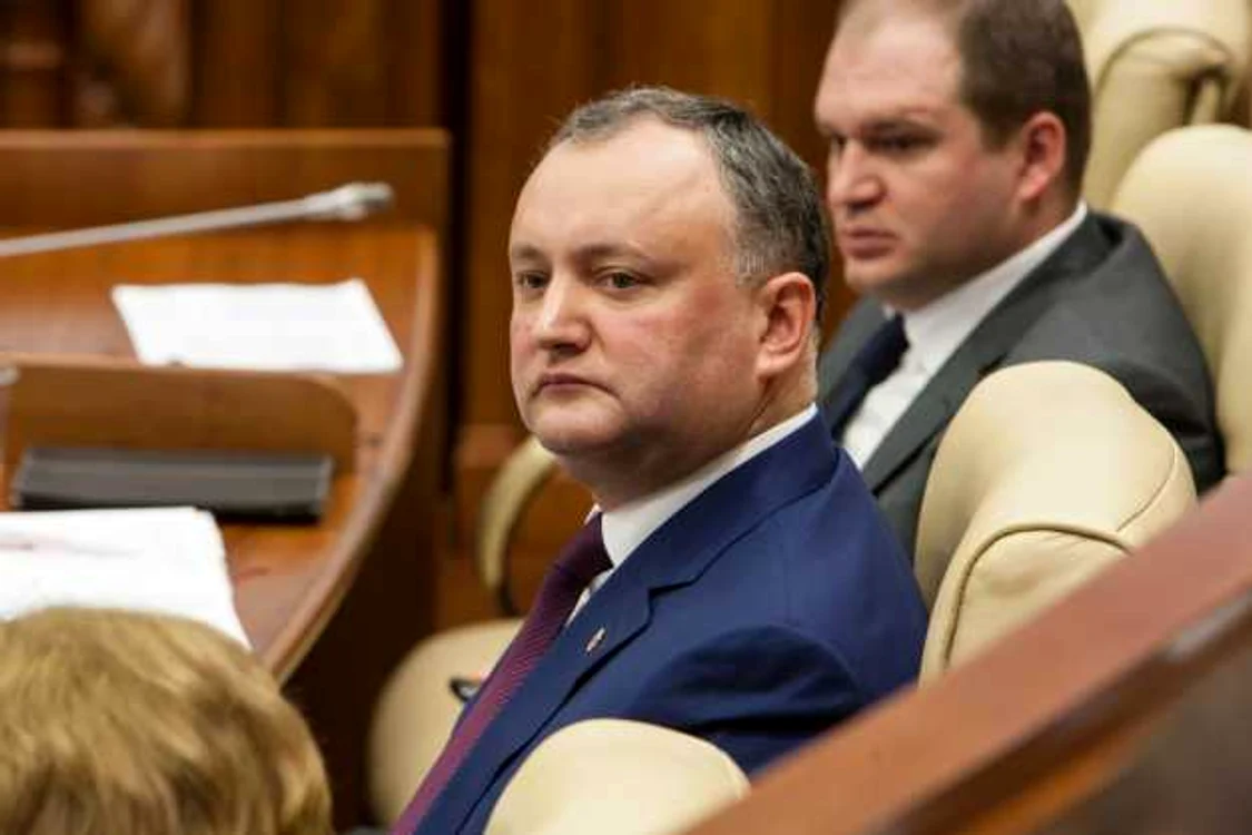 Igor Dodon nu este mulţumit de rezultatul alegerilor locale din Chişinău. FOTO Adevărul