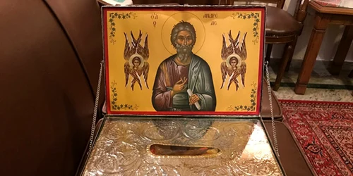 Moaştele Sfântului Apostol Andrei cel Întâi Chemat FOTO IPN