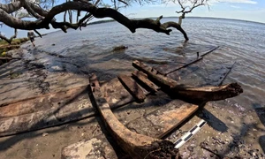 Epava vasului de corsari spanioli La Fortuna (© ECU Program in Maritime Studies)