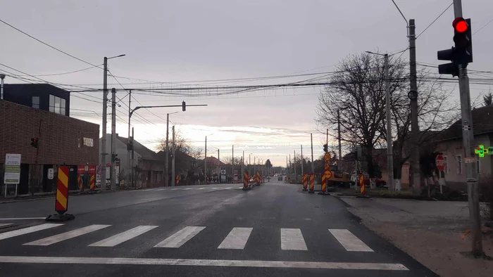 Drum modern între Timișoara și autostradă FOTO Ștefan Both