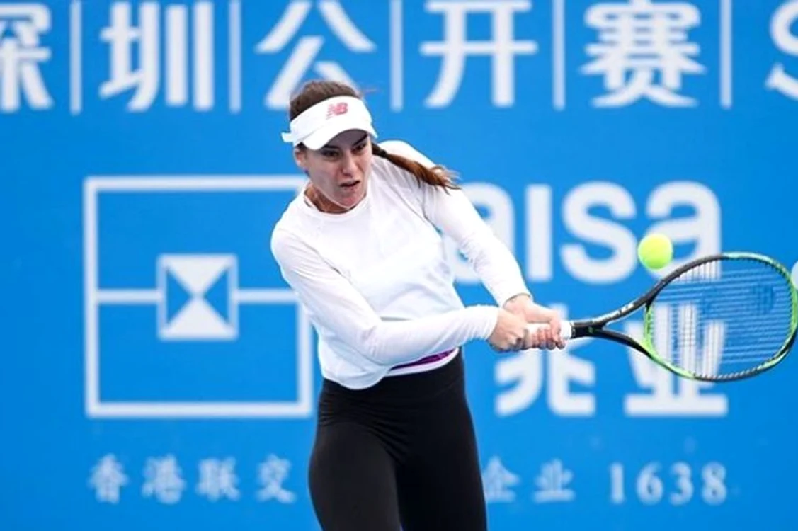 
    Sorana Cirstea, in actiune la Shenzhen 2019FOTO: Facebook  