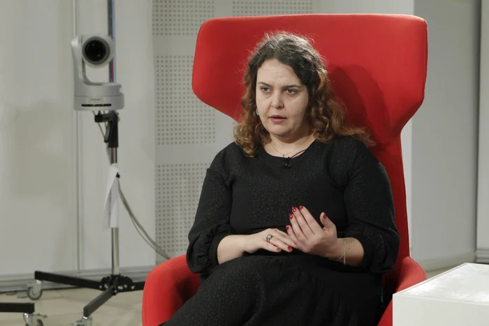 Monica Felea, distribuitoare de film / FOTO Eduard Enea