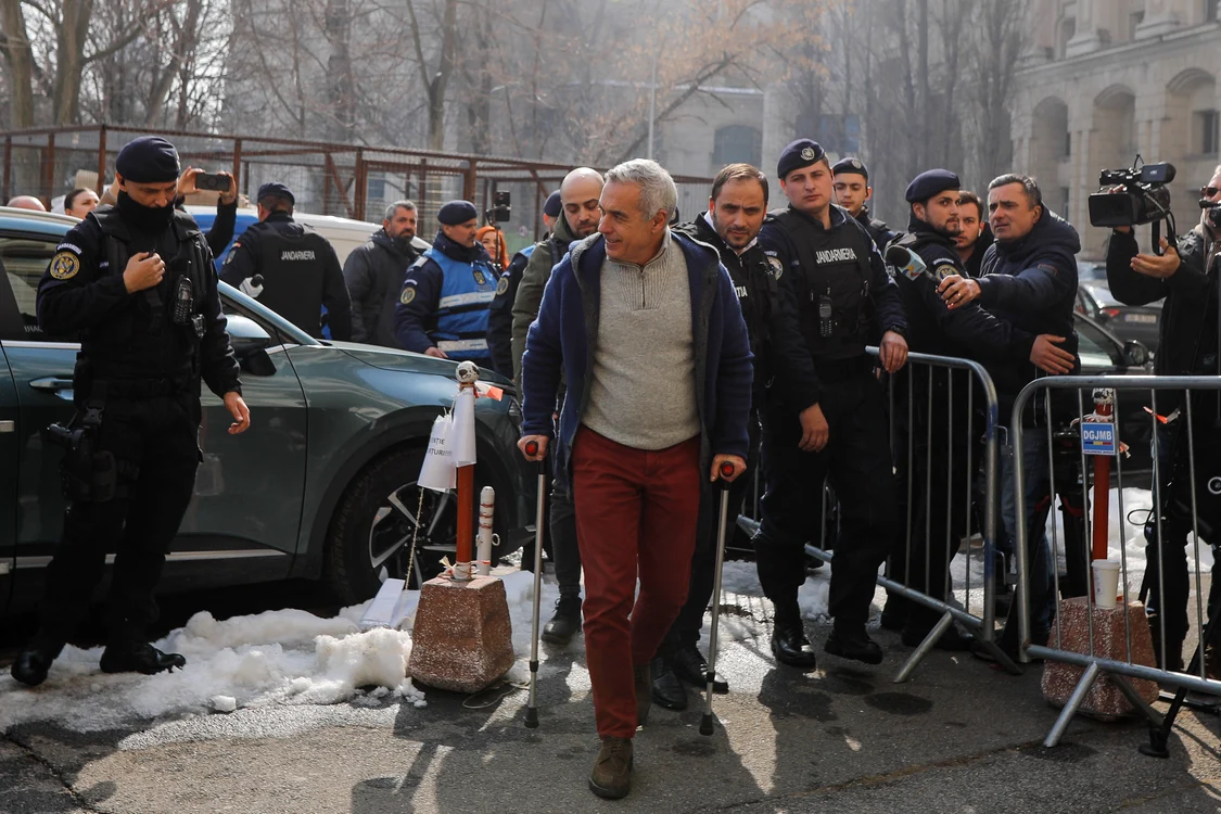 Călin Georgescu, la Parchetul General FOTO: Inquam Photos