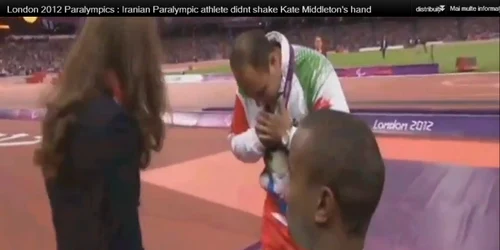 Kate Middleton a făcut premierea la atletism