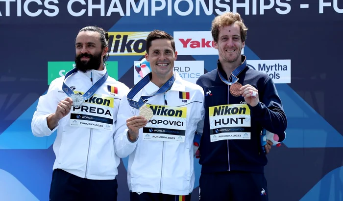 Cătălin Preda, alături de Constantin Popovici, pe podiumul Mondialelor