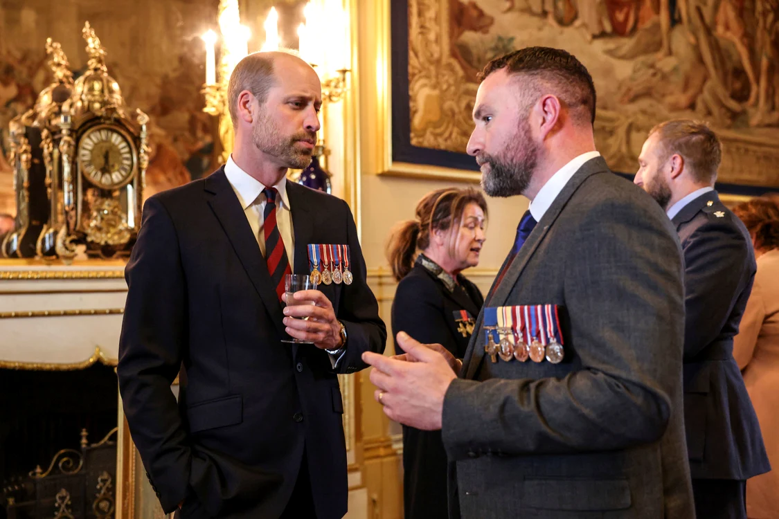 Prințul William și Christopher Finney, Profimedia jpg