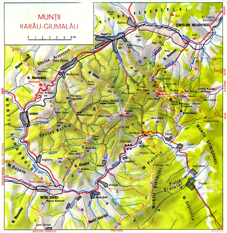 Minunile din Munţii Rarău FOTO Costel Crângan