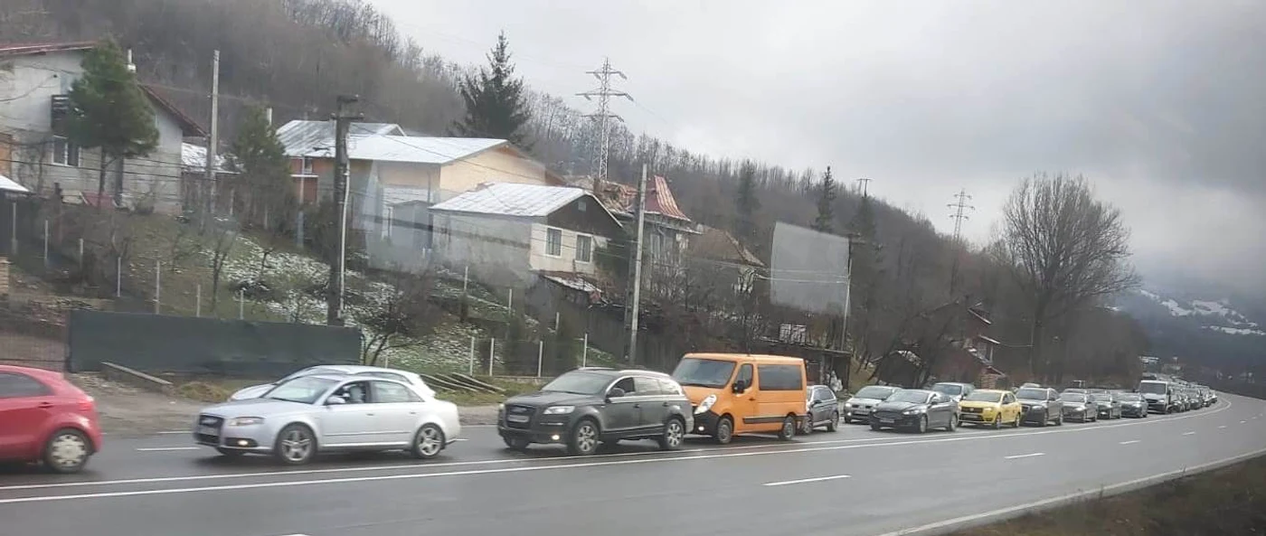 Circulație pe DN1 FOTO: Adevărul