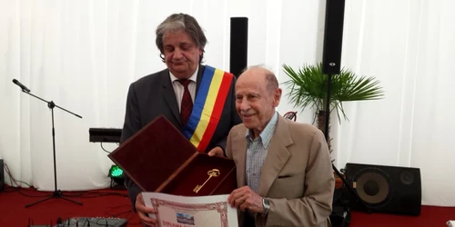 Steven Ausnit a primit cheia oraşului Lugoj