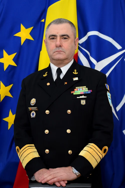 Contraamiralul Marcel Neculae. FOTO: Forțele Navale Române