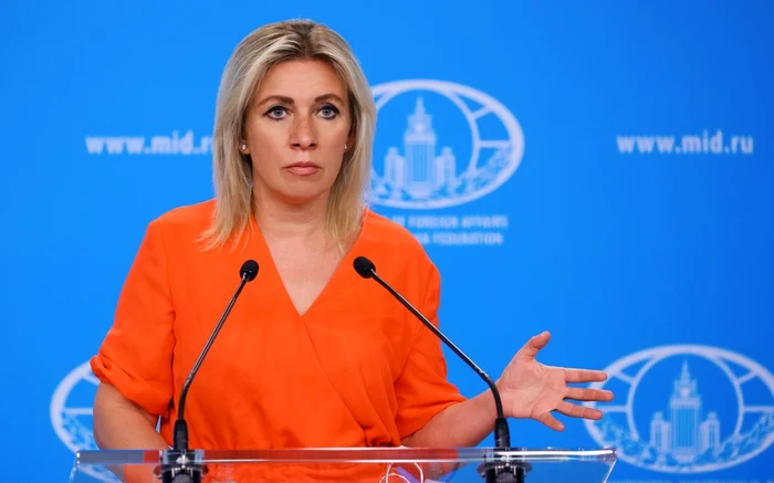 Maria Zaharova critică decizia UE privind gazele rusești FOTO: Profimedia