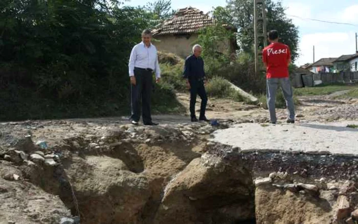 Efectele potopului la Camena, Baia FOTO Cristian Dogaru