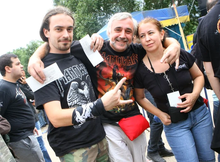 Cristi, Adi şi Luci la Tuborg Green Fest. (Foto: Cătălin Tudorică)