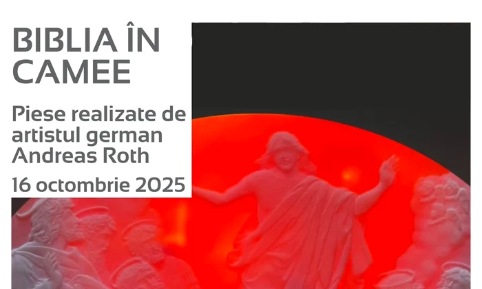 Expoziția tematică „Biblia în Camee. Piese realizate de artistul german Andreas Roth”, la Palatul Suțu