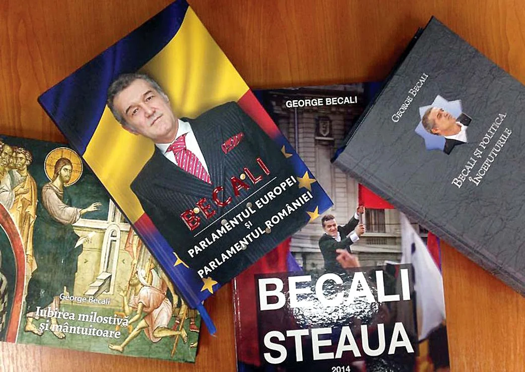 Gigi Becali spune că a scris cinci cărţi în şapte luniFoto: fresh24.ro