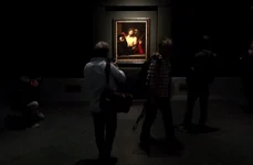 Tabloul „Ecce Homo” pictat de Caravaggio este prezentat la Madrid (foto: Captură video Youtube / El Mundo)