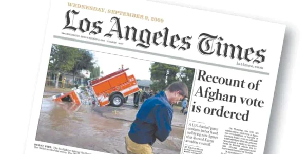 „Los Angeles Times“ (SUA) 18 septembrie 2011