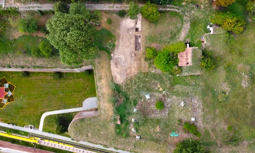 Noi descoperiri arheologice în estul Cetății Alba Carolina (©  Facebook / Anca Timofan)