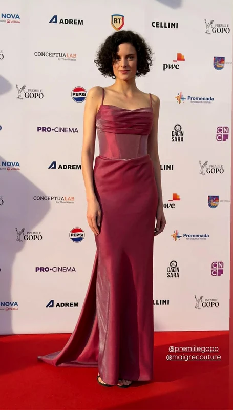 Diana Sar la Premiile Gopo. FOTO: Instagram