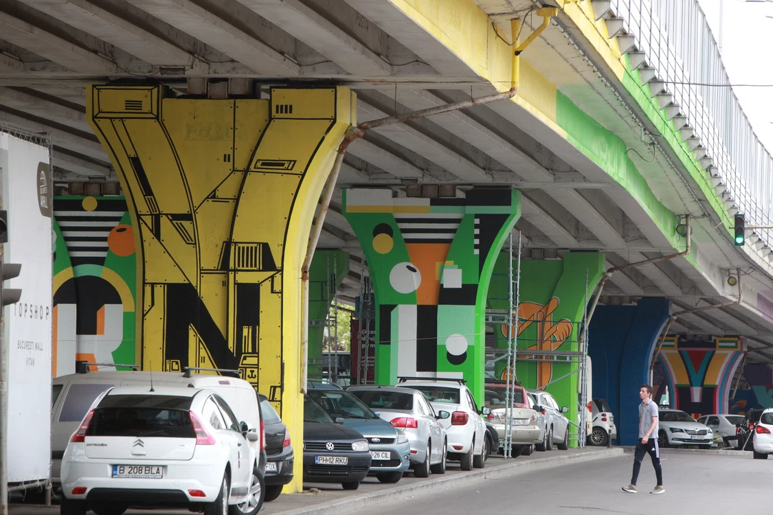 Podul Piepra este în plină transformare 