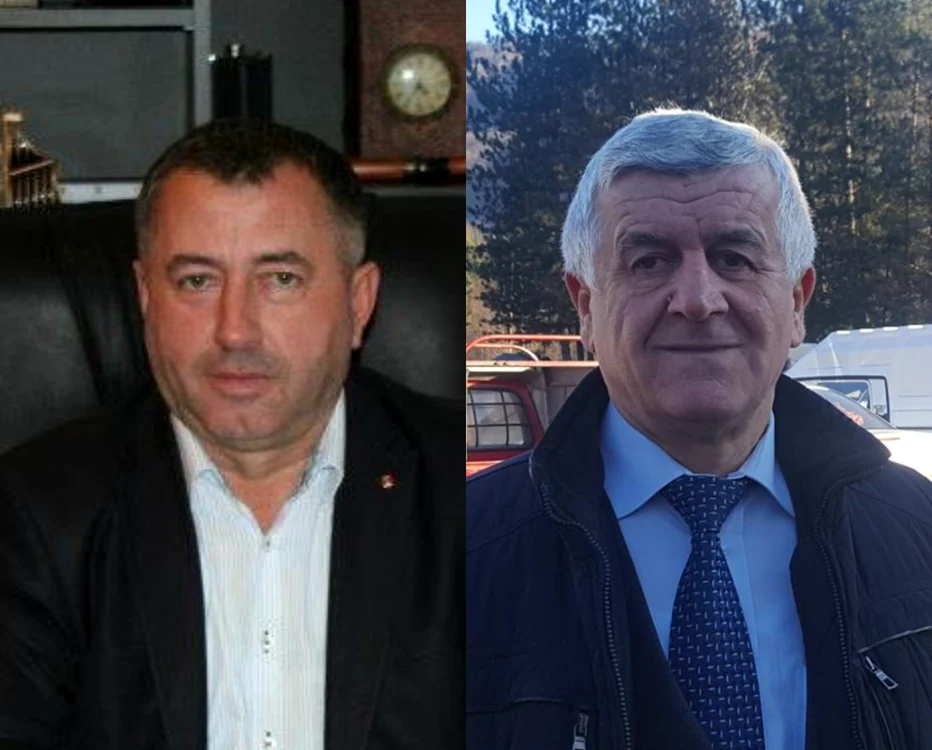 Victor Roman, fost deputat PSD şi Gică Duţă, fost director la Direcţia Silvică Vrancea