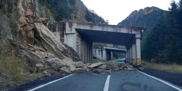 pietre cazute transfagarasan foto DRDP Braşov