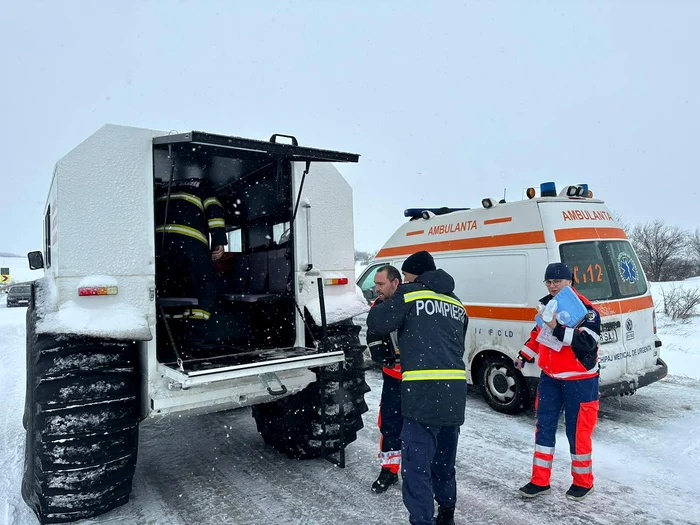 Intervenție a salvatorilor. FOTO DSU