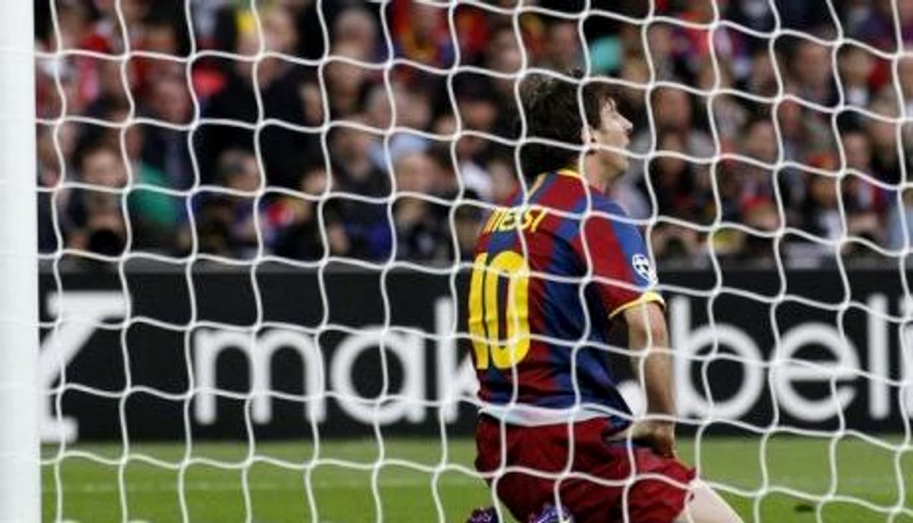 Imagini de la meciul Barcelona - Manchester United