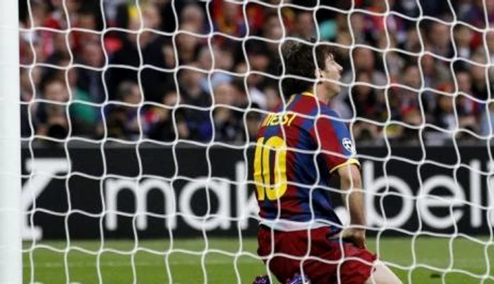 Imagini de la meciul Barcelona - Manchester United