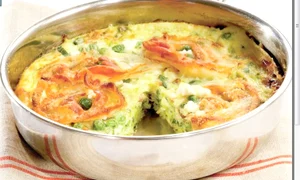 frittata cu mazare jpeg