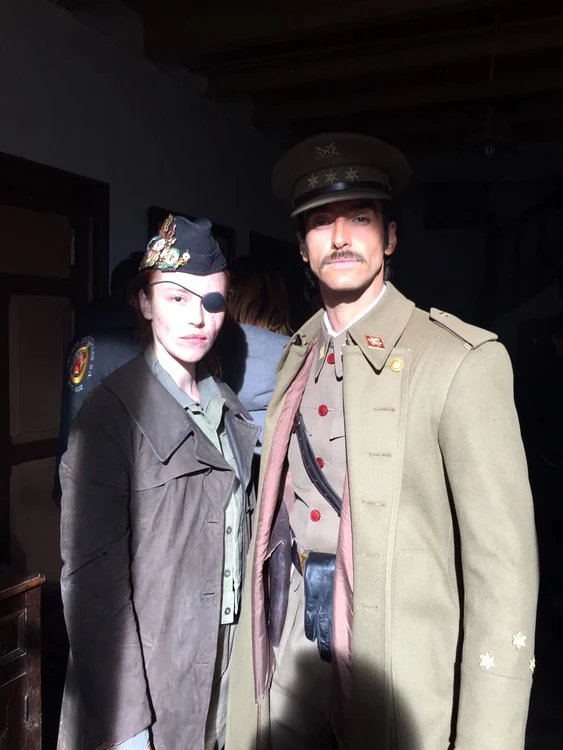 Olimpia Melinte a avut multe ore de petrecut la machiaj