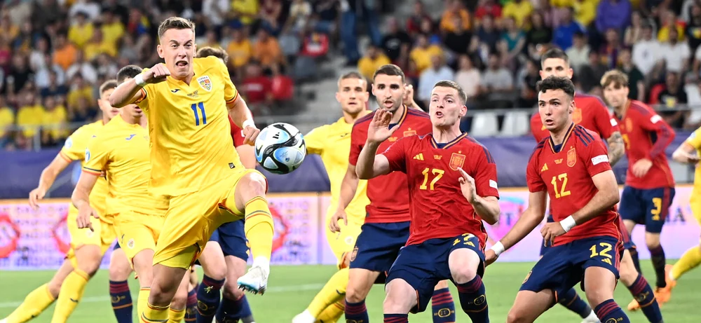 Alexandru Iștfan, sigur împotriva spaniolilor. Foto Sportpictures 