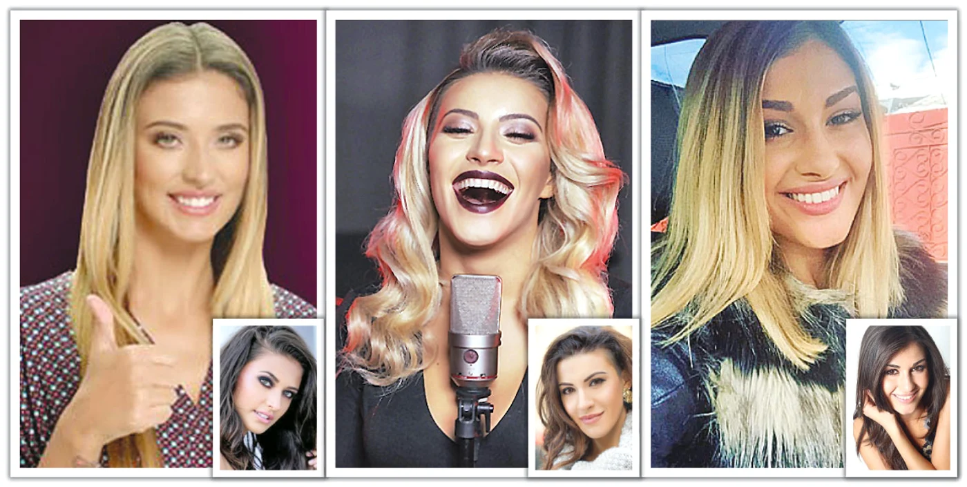 
    Antonia  (26 de ani). Nicoleta Nucă  (21 de ani). Alina Eremia  (21 de ani)  