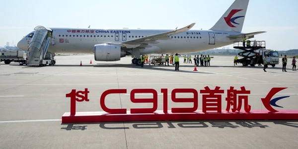 Avion chinezesc C919 FOTO Profimedia jpg