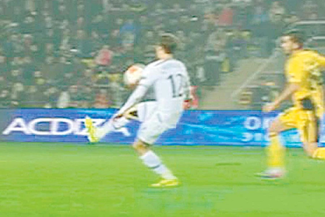 Ridicat în slăvi de presa engleză (Capturi video DigiSport)
