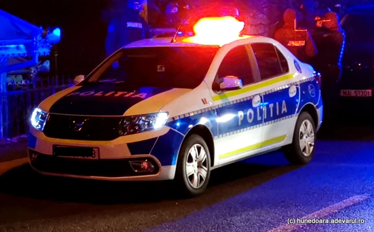 Echipajele de poliție și ambulanță au ajuns de urgență la fața locului / Sursa foto: Adevărul