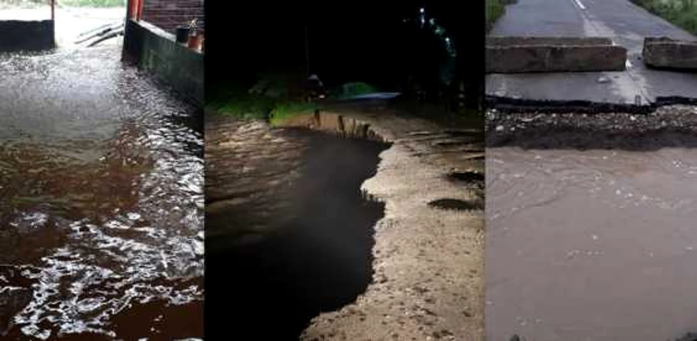 Inundaţii în Hunedoara.