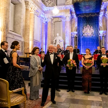 Regele Carl Gustaf al Suediei și-a anunțat Jubileul de Aur la Palatul Regal din Stockholm