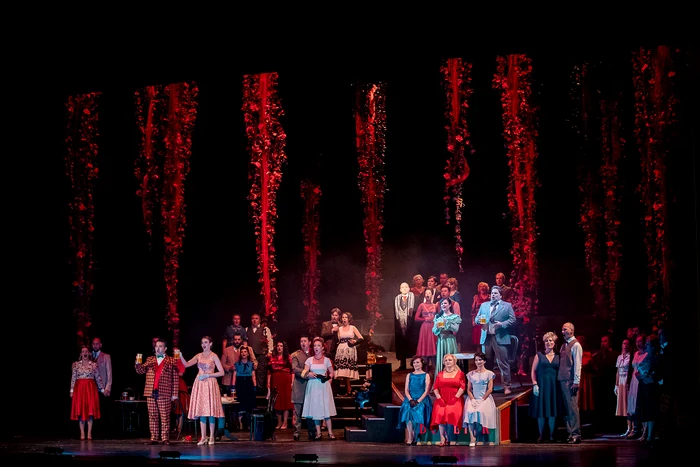 Scenă din actul II. Foto Andrei Grigore / Opera Națională București
