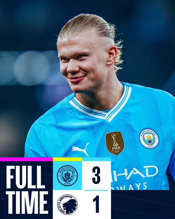 Manchester City - FC Copenhaga FOTO: Facebook/mancity